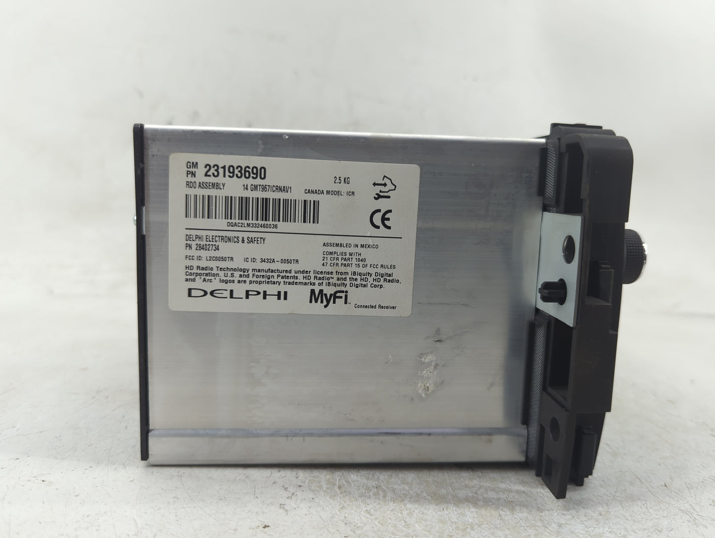 2013-2014 Buick Enclave Radio AM FM Cd Player Receiver Replacement P/N:23193690 Fits Fits 2013 2014 OEM Used Auto Parts - Oe