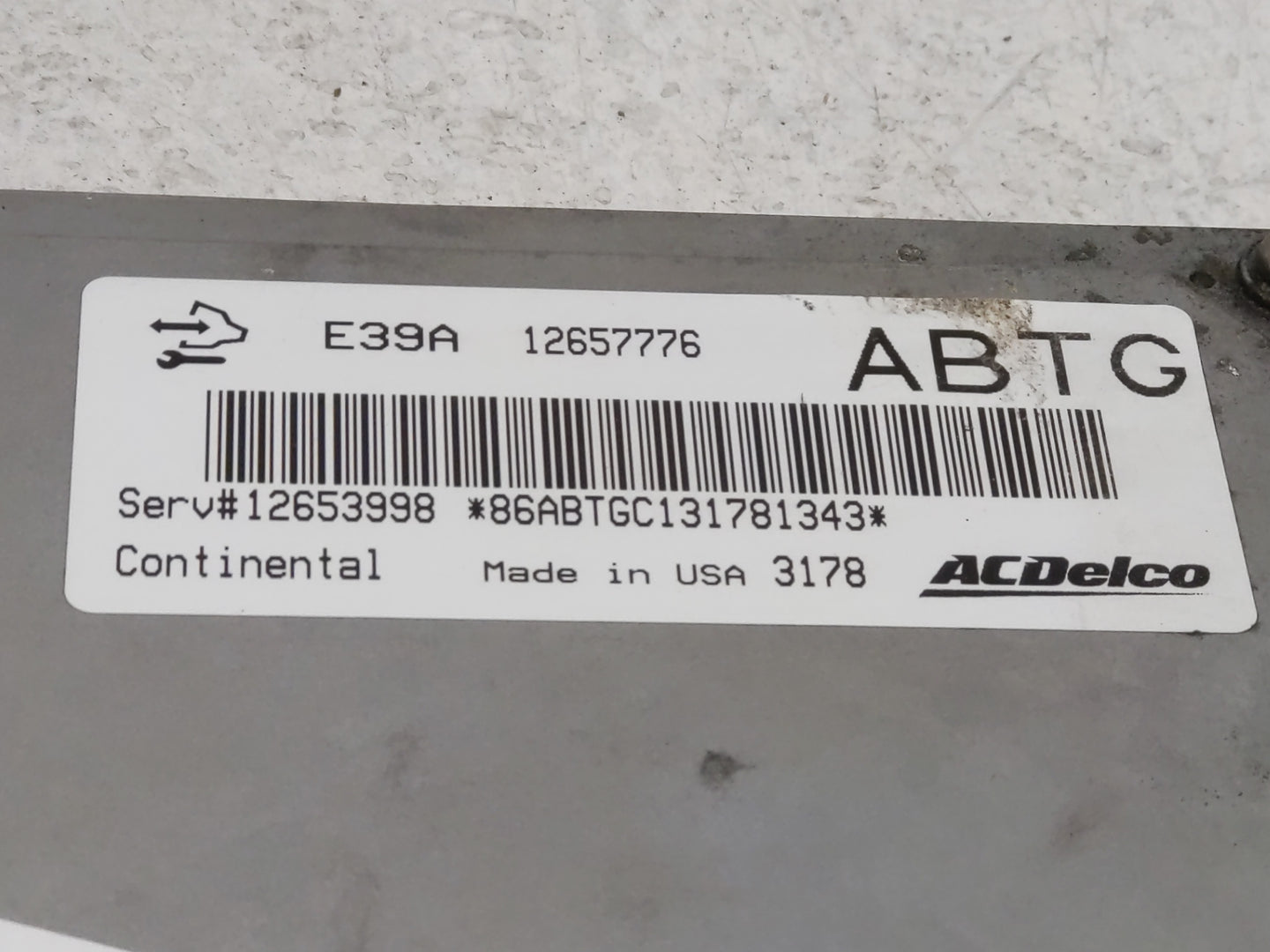 2013-2016 Buick Enclave PCM Engine Control Computer ECU ECM PCU OEM P/N:12657776 Fits Fits 2013 2014 2015 2016 OEM Used Auto