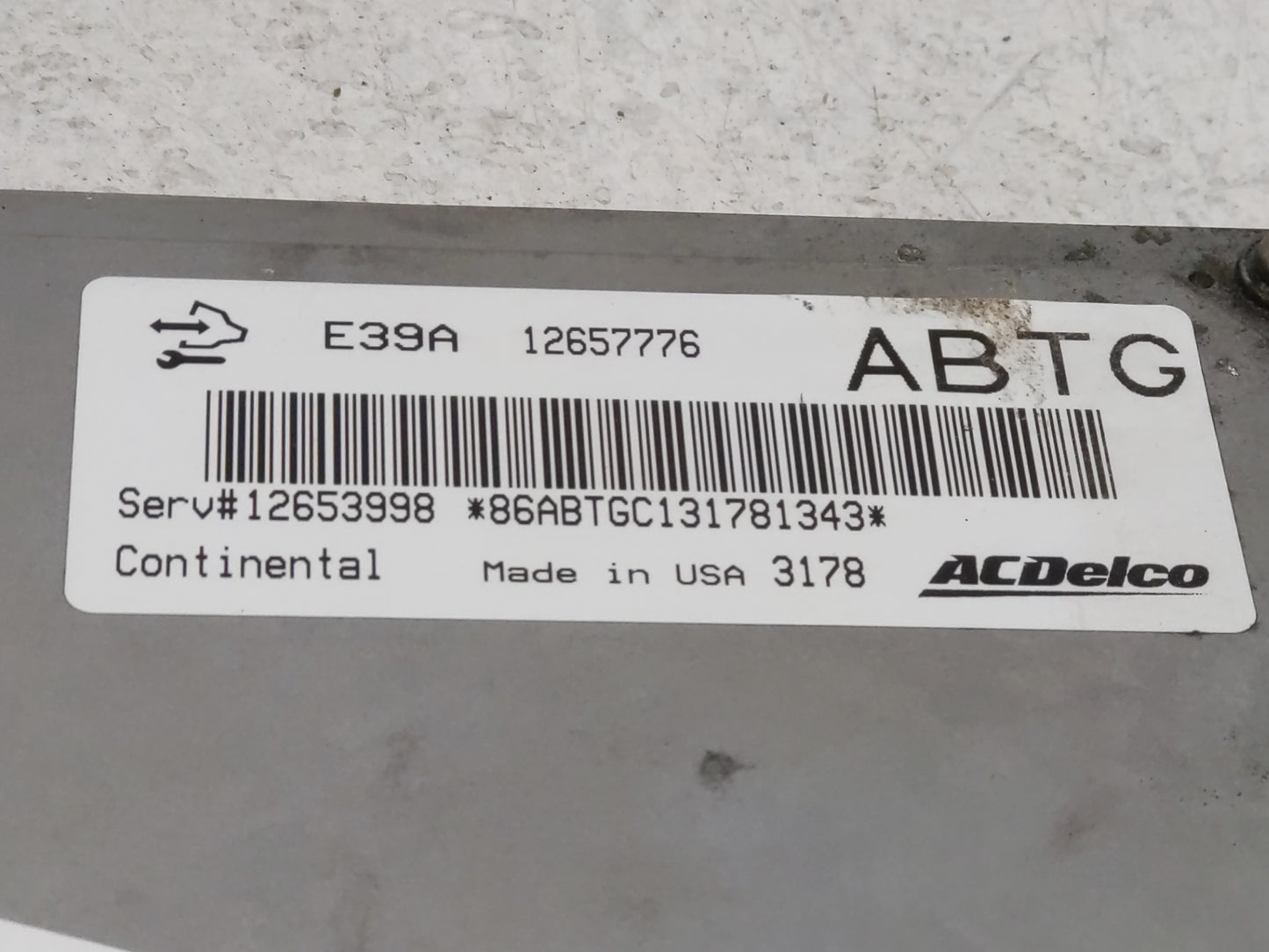2013-2016 Buick Enclave PCM Engine Control Computer ECU ECM PCU OEM P/N:12657776 Fits Fits 2013 2014 2015 2016 OEM Used Auto