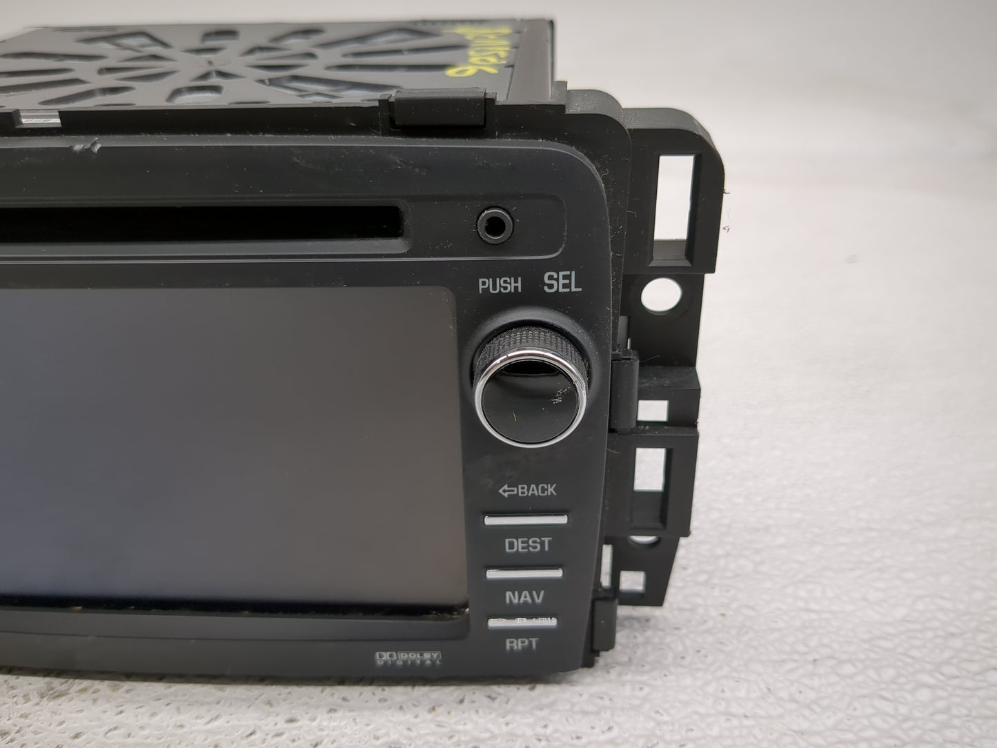 2013-2014 Buick Enclave Radio AM FM Cd Player Receiver Replacement P/N:23193690 Fits Fits 2013 2014 OEM Used Auto Parts - Oe
