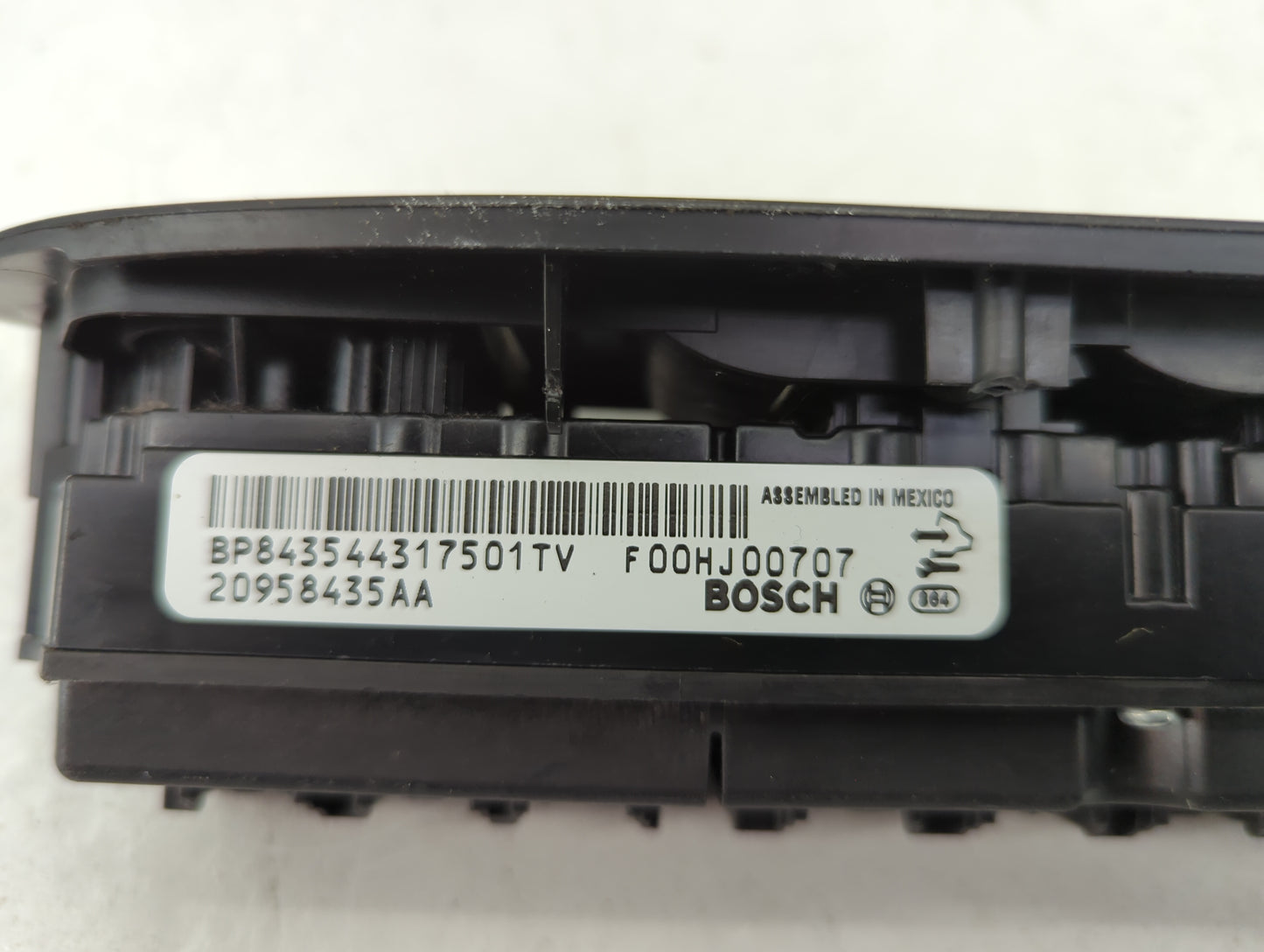 2010-2017 Buick Enclave Master Power Window Switch Replacement Driver Side Left P/N:20958435AA Fits OEM Used Auto Parts - Oe