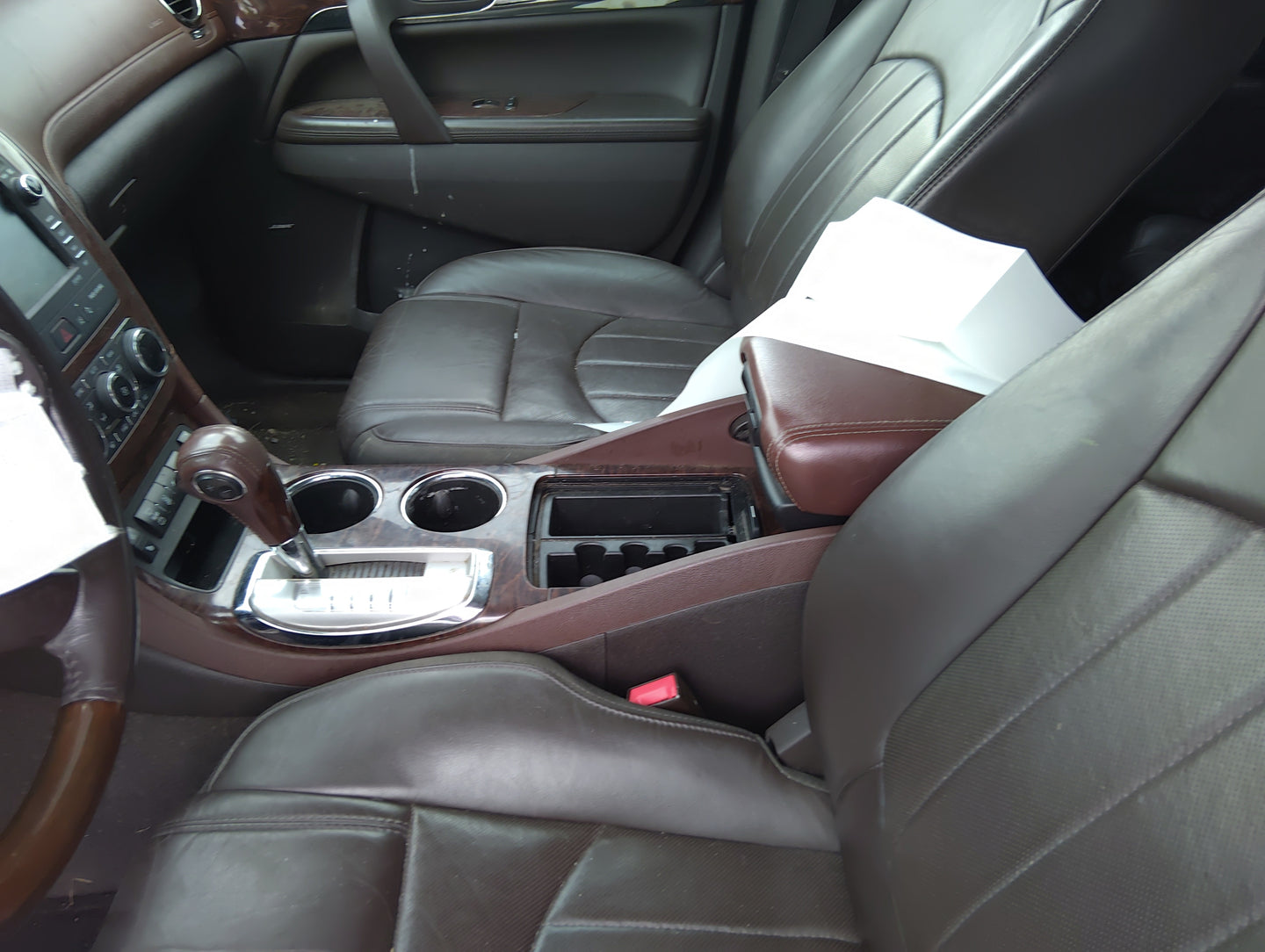 2013-2017 Buick Enclave Center Floor Console Fits Fits 2013 2014 2015 2016 2017 OEM Used Auto Parts - Oemusedautoparts1.com