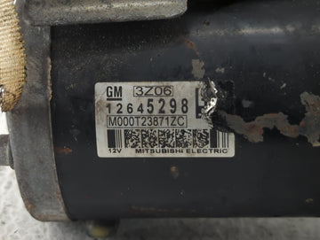 2008-2017 Buick Enclave Car Starter Motor Solenoid OEM P/N:12645298 Fits OEM Used Auto Parts