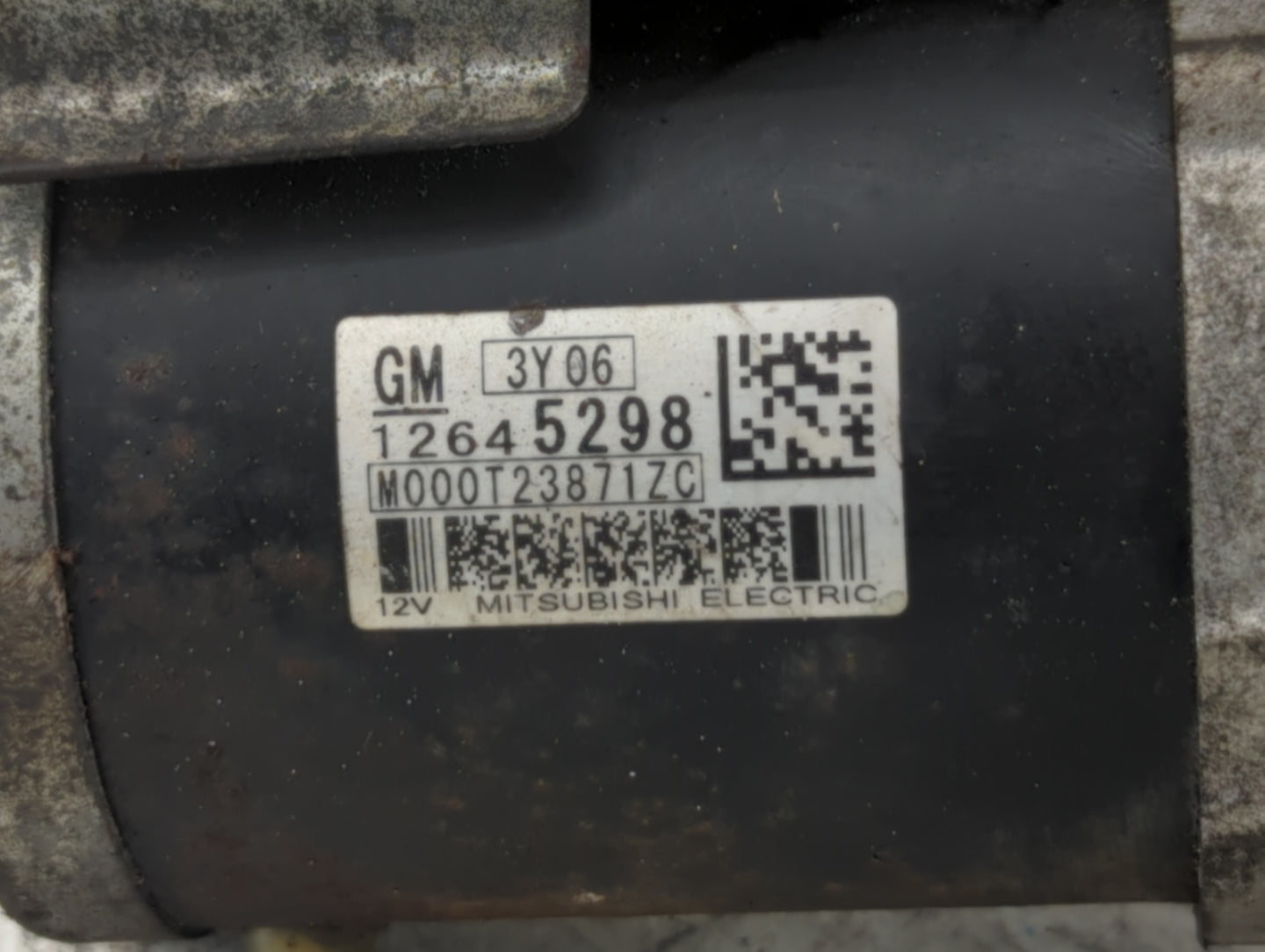 2008-2017 Buick Enclave Car Starter Motor Solenoid OEM P/N:M000T23871ZC 12645298 Fits OEM Used Auto Parts - Oemusedautoparts