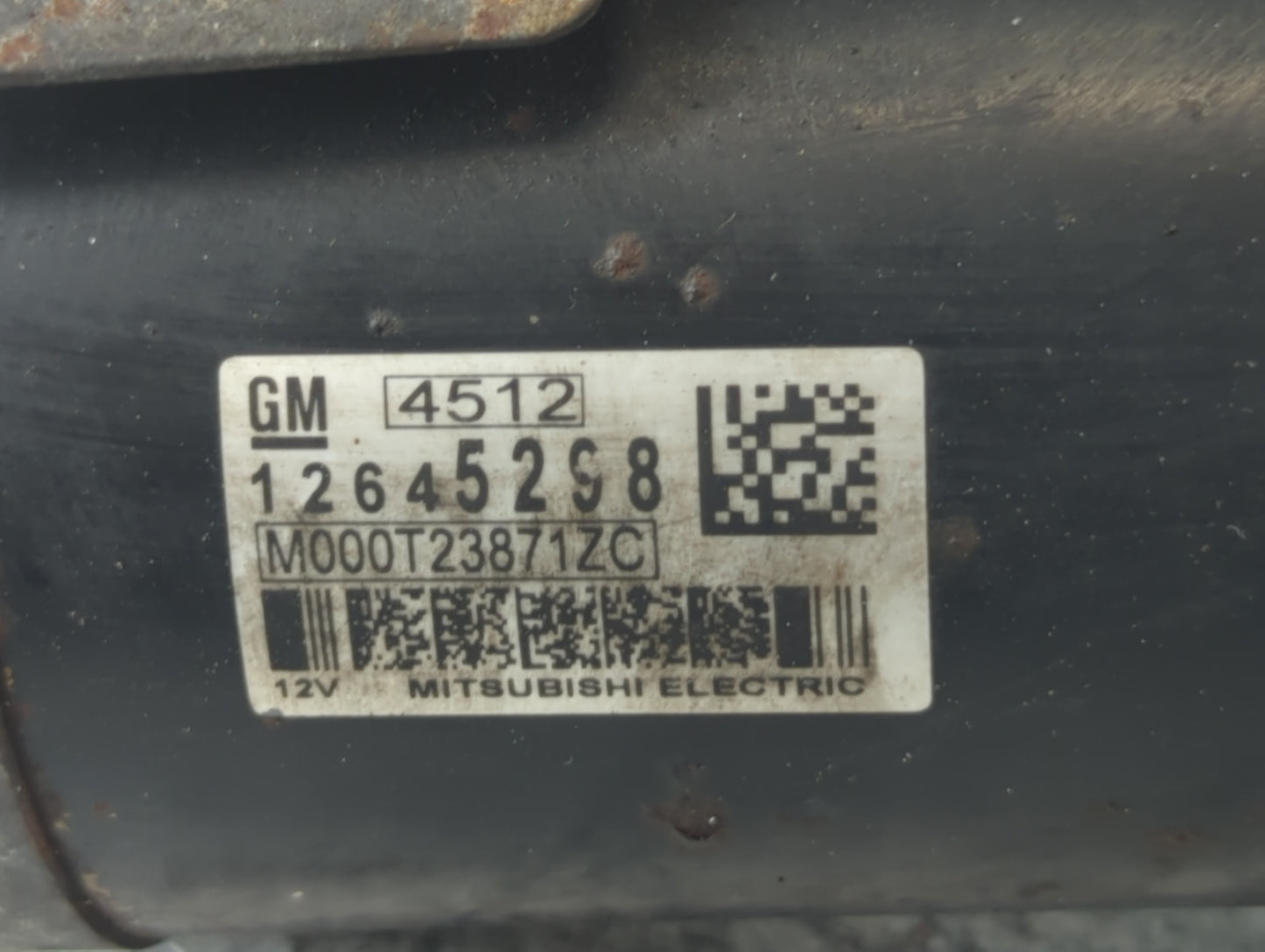 2008-2017 Buick Enclave Car Starter Motor Solenoid OEM P/N:M000T23871ZC 12465298 Fits OEM Used Auto Parts - Oemusedautoparts
