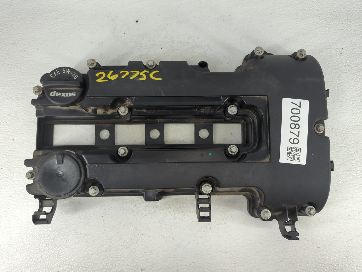 2014 Buick Enclave Driver Left Cylinder Head Valve Cover P/N:25198877 Fits OEM Used Auto Parts - Oemusedautoparts1.com