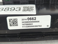 2013-2017 Buick Enclave Climate Control Module Temperature AC/Heater Replacement P/N:23140662 Fits Fits 2013 2014 2015 2016 
