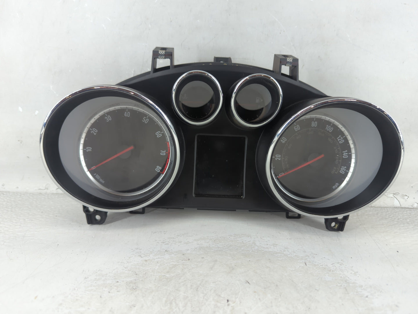 2014 Buick Encore Instrument Cluster Speedometer Gauges P/N:654663731 95375161 Fits OEM Used Auto Parts - Oemusedautoparts1.