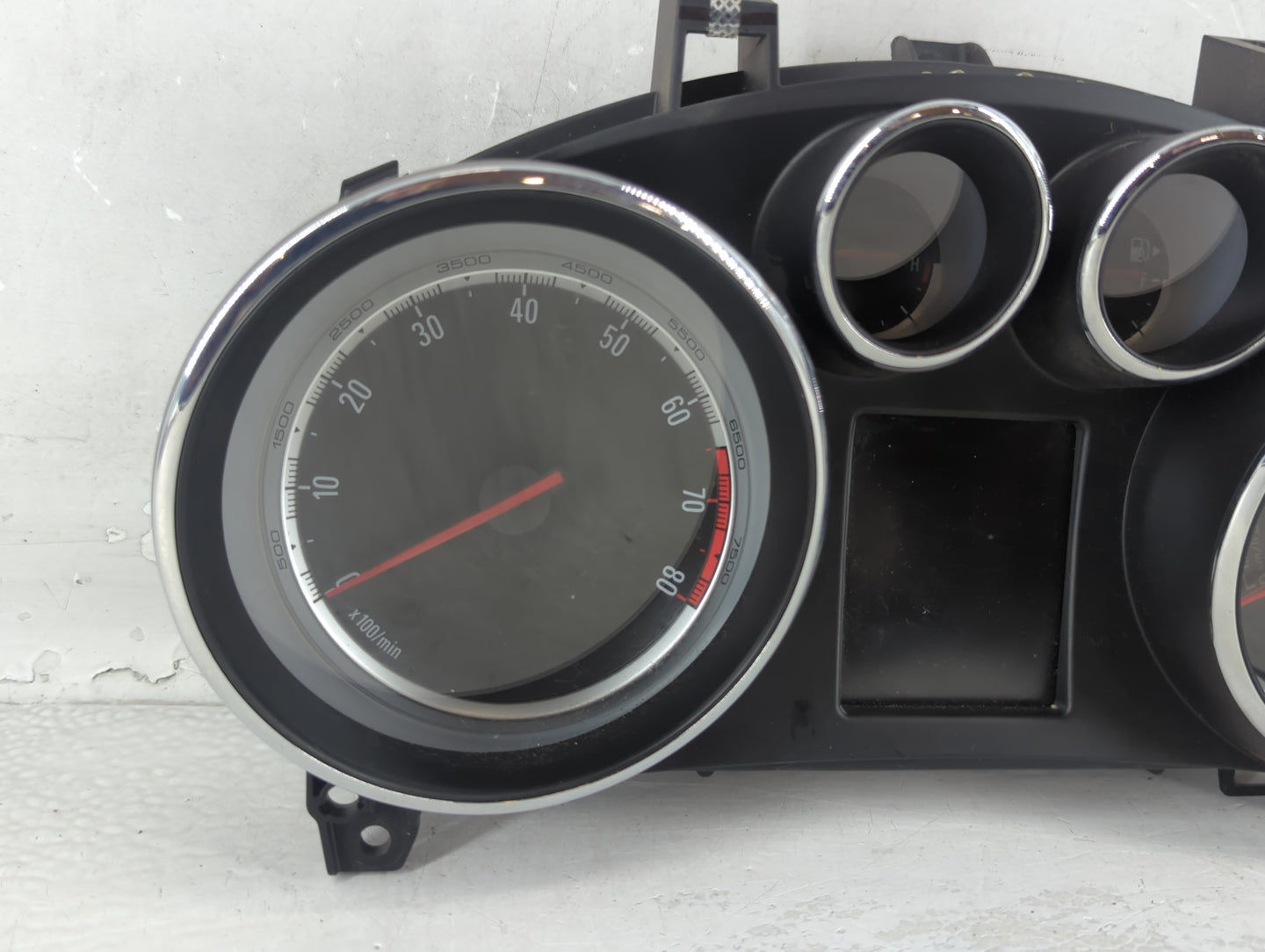 2014 Buick Encore Instrument Cluster Speedometer Gauges P/N:654663731 95375161 Fits OEM Used Auto Parts - Oemusedautoparts1.