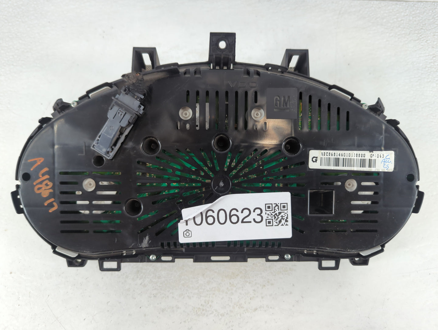 2014 Buick Encore Instrument Cluster Speedometer Gauges P/N:654663731 95375161 Fits OEM Used Auto Parts - Oemusedautoparts1.