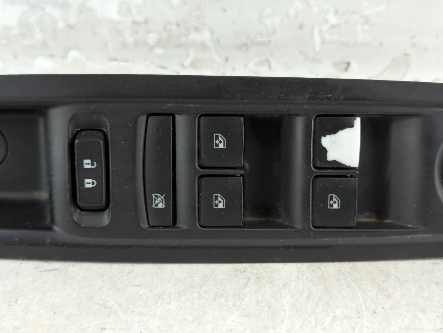 2013-2016 Buick Encore Master Power Window Switch Replacement Driver Side Left P/N:AVK21689-600RP Fits Fits 2013 2014 2015 2