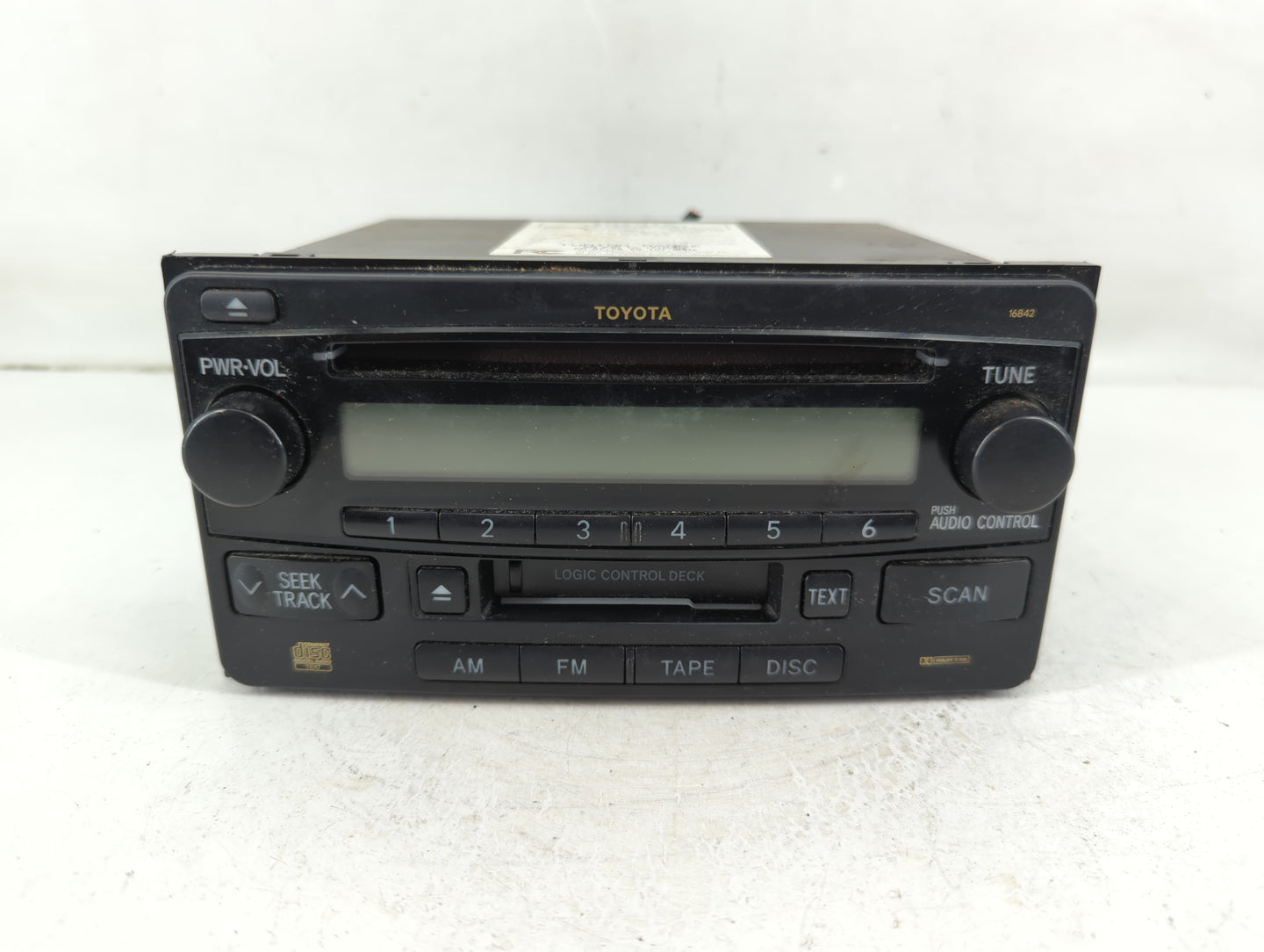 2013-2014 Buick Encore Radio AM FM Cd Player Receiver Replacement P/N:23206821 Fits Fits 2013 2014 OEM Used Auto Parts - Oem