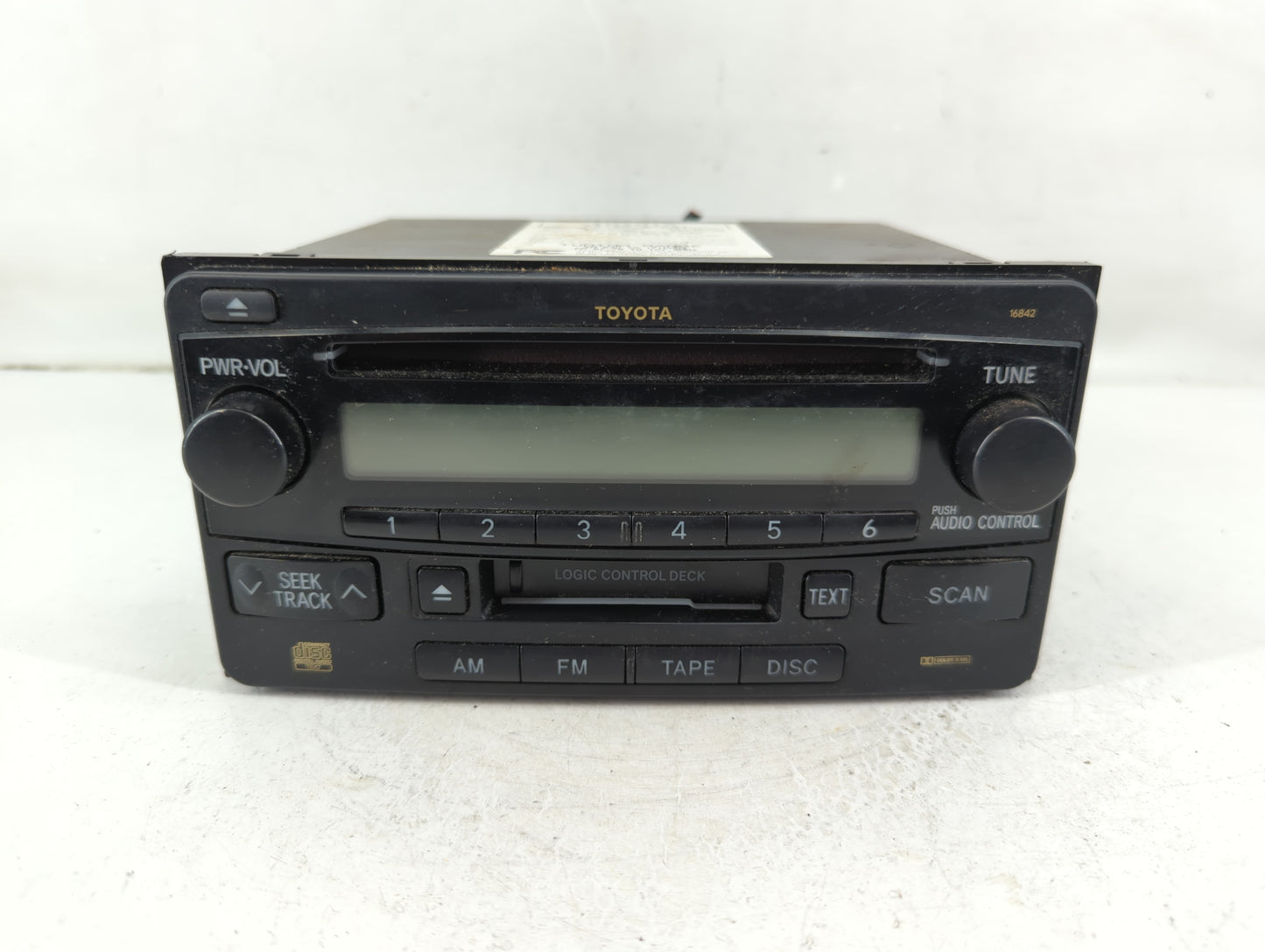 2013-2014 Buick Encore Radio AM FM Cd Player Receiver Replacement P/N:23206821 Fits Fits 2013 2014 OEM Used Auto Parts - Oem