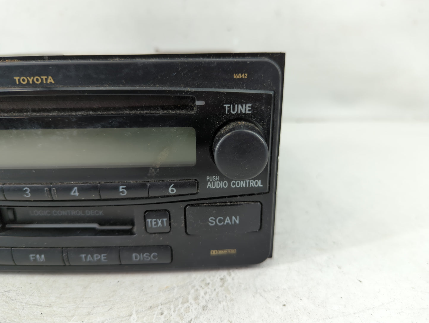 2013-2014 Buick Encore Radio AM FM Cd Player Receiver Replacement P/N:23206821 Fits Fits 2013 2014 OEM Used Auto Parts - Oem