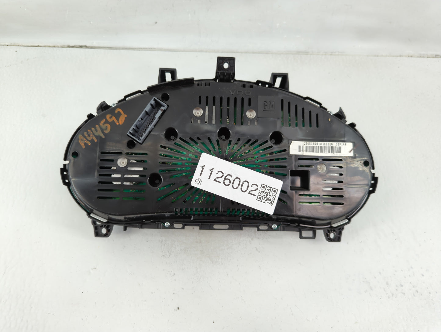 2014 Buick Encore Instrument Cluster Speedometer Gauges P/N:95375161 Fits OEM Used Auto Parts - Oemusedautoparts1.com