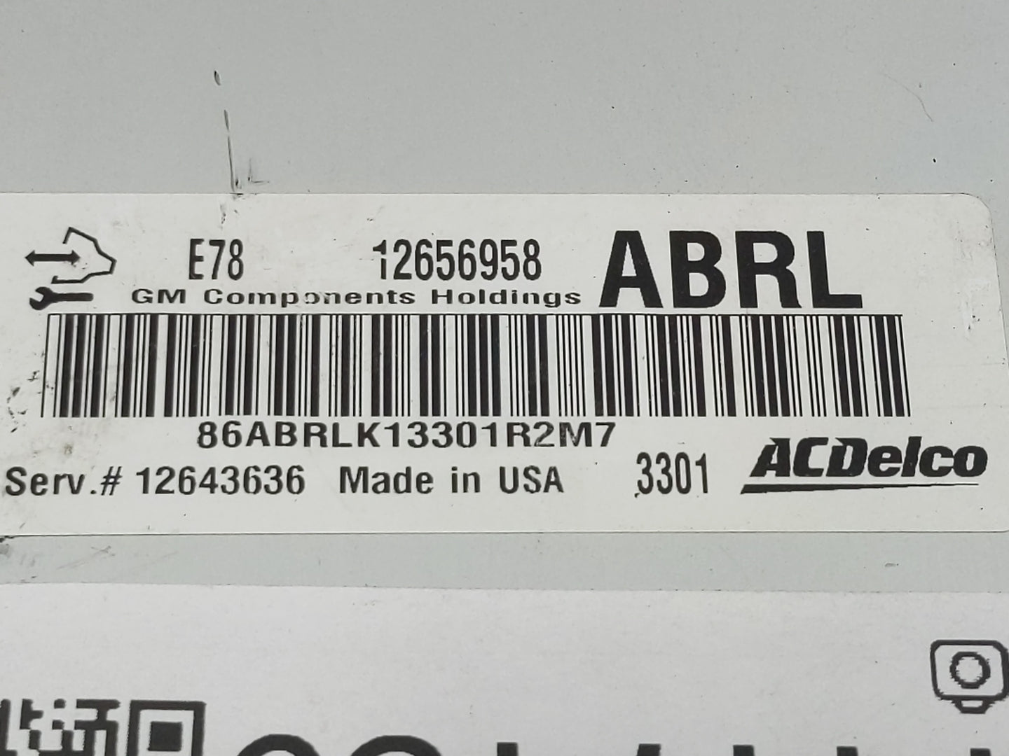 2013-2016 Buick Encore PCM Engine Control Computer ECU ECM PCU OEM P/N:12656958 Fits Fits 2011 2012 2013 2014 2015 2016 OEM 