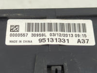 2013-2014 Buick Encore Fusebox Fuse Box Panel Relay Module P/N:95131331 Fits Fits 2013 2014 OEM Used Auto Parts - Oemusedaut