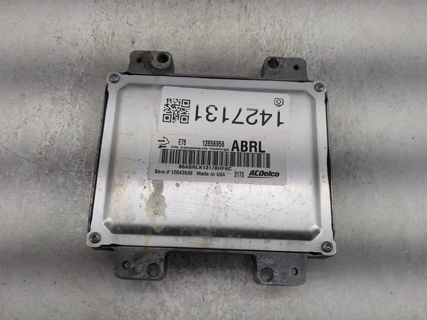 2013-2016 Buick Encore PCM Engine Control Computer ECU ECM PCU OEM P/N:12656958 12643636 Fits Fits 2011 2012 2013 2014 2015 