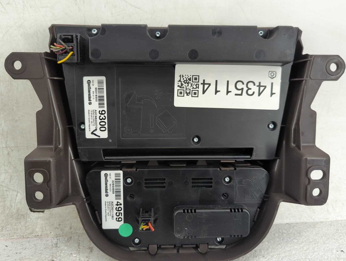 2013-2016 Buick Encore Radio AM FM Cd Player Receiver Replacement P/N:A2C86203700 9531930 Fits Fits 2013 2014 2015 2016 OEM 