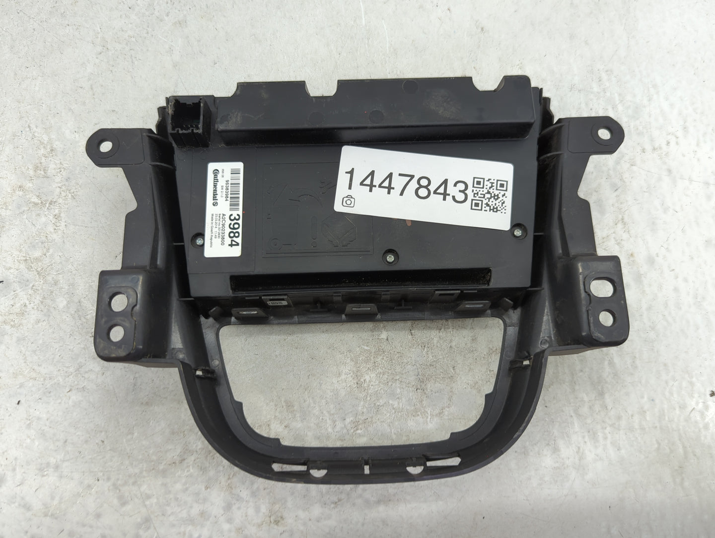 2013-2016 Buick Encore Radio AM FM Cd Player Receiver Replacement P/N:95383984 A2C90233800 Fits Fits 2013 2014 2015 2016 OEM