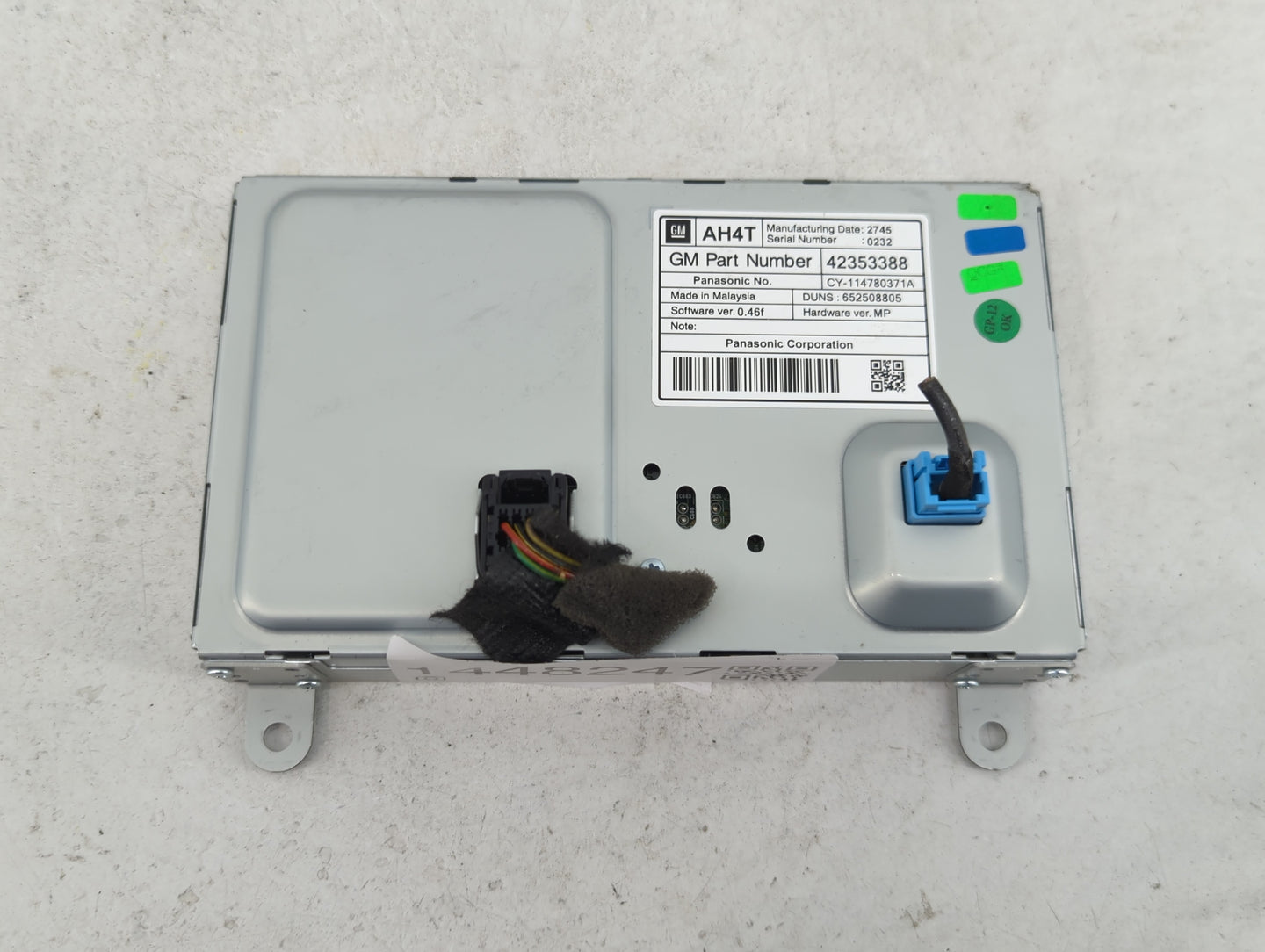 2013-2016 Buick Encore Information Display Screen - Oemusedautoparts1.com