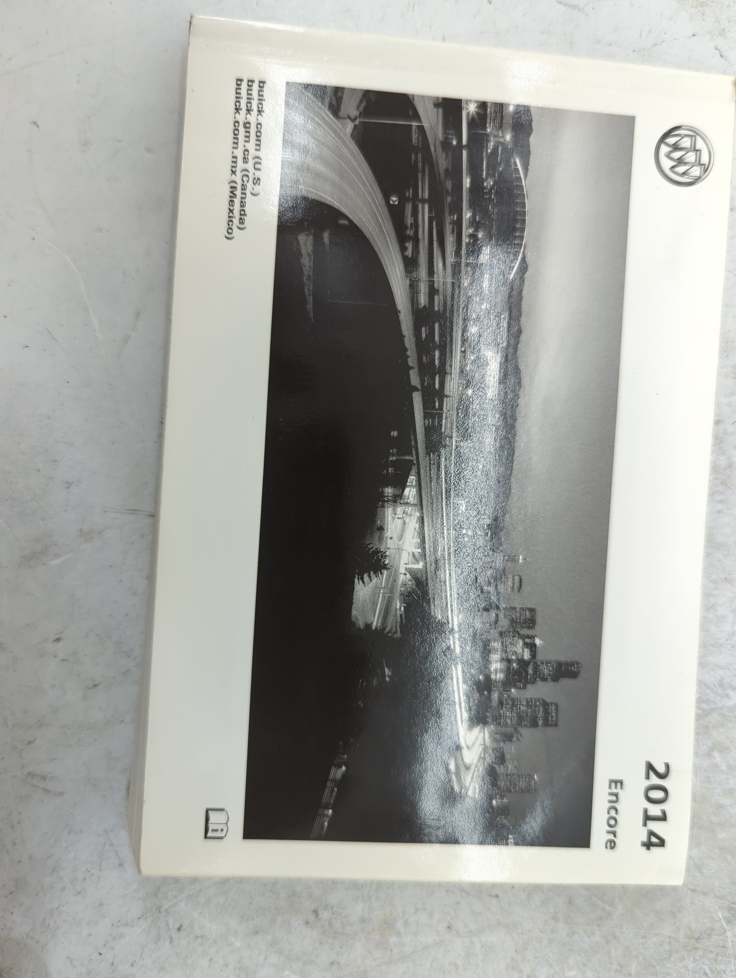 2014 Buick Encore Owners Manual Book Guide P/N:22892519 OEM Used Auto Parts - Oemusedautoparts1.com