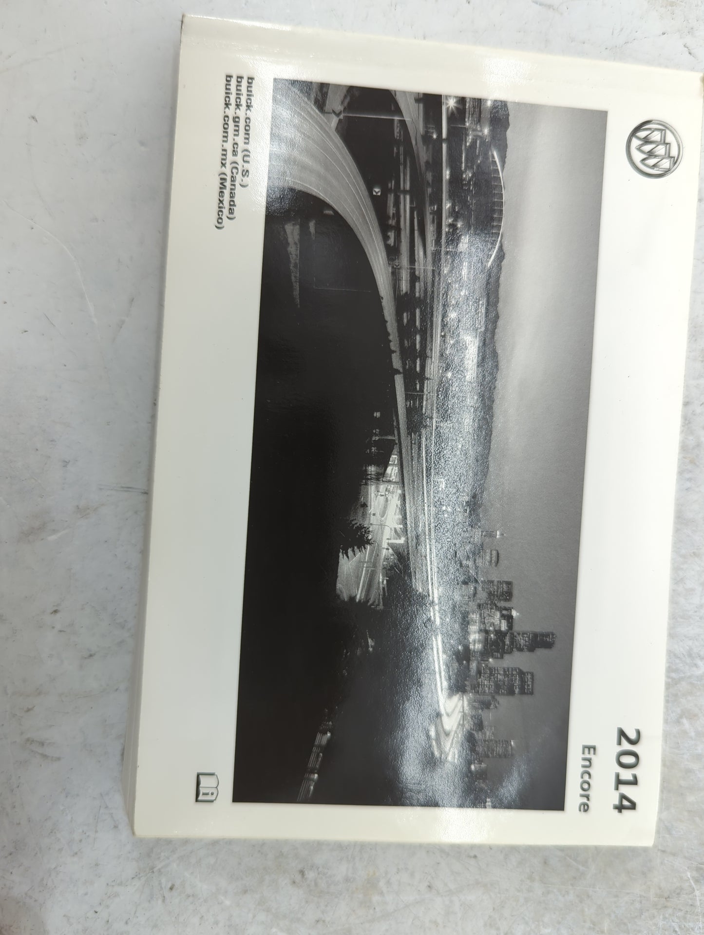 2014 Buick Encore Owners Manual Book Guide P/N:22892519 OEM Used Auto Parts - Oemusedautoparts1.com