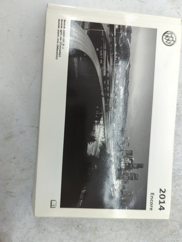 2014 Buick Encore Owners Manual Book Guide P/N:22892519 OEM Used Auto Parts