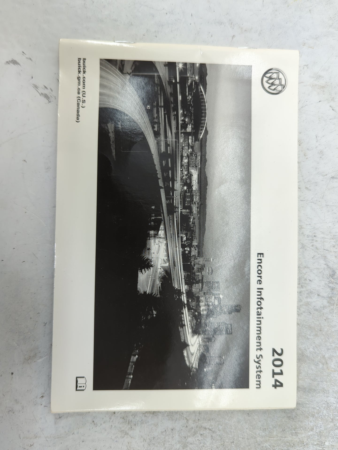 2014 Buick Encore Owners Manual Book Guide P/N:22892519 OEM Used Auto Parts - Oemusedautoparts1.com