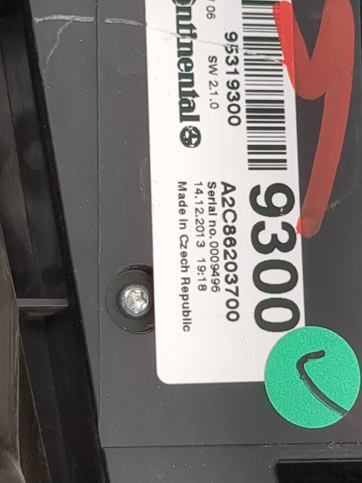 2013-2016 Buick Encore Climate Control Module Temperature AC/Heater Replacement P/N:95319300 A2C86203700 Fits OEM Used Auto 