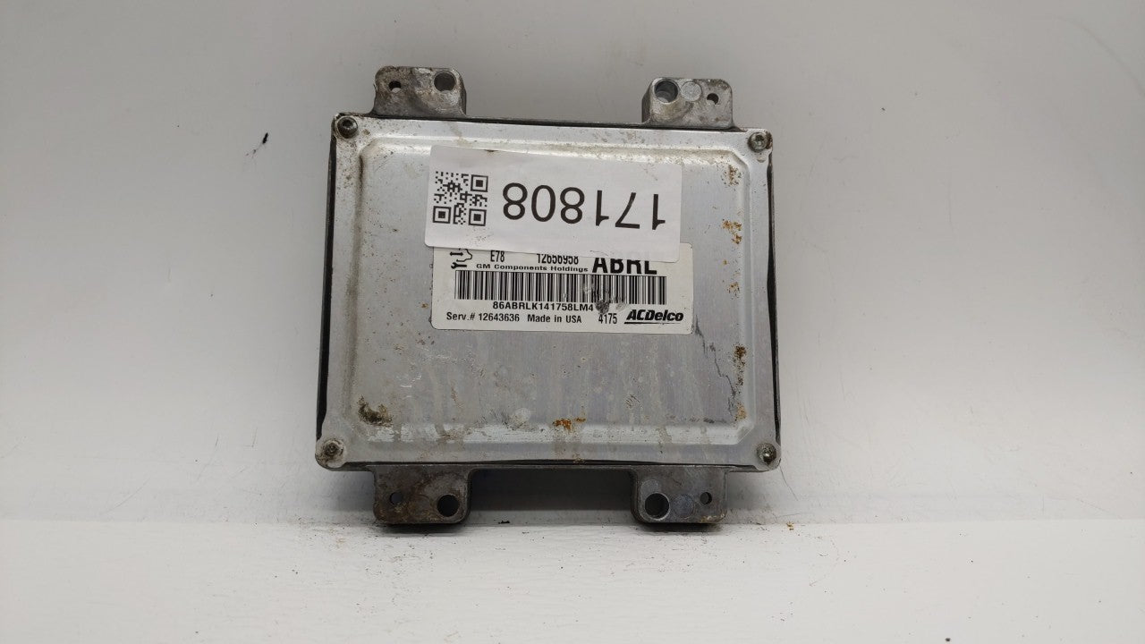 2013-2016 Buick Encore PCM Engine Control Computer ECU ECM PCU OEM P/N:12656958 12643636 Fits Fits 2011 2012 2013 2014 2015 