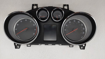 2014 Buick Encore Instrument Cluster Speedometer Gauges P/N:95375161 Fits OEM Used Auto Parts - Oemusedautoparts1.com