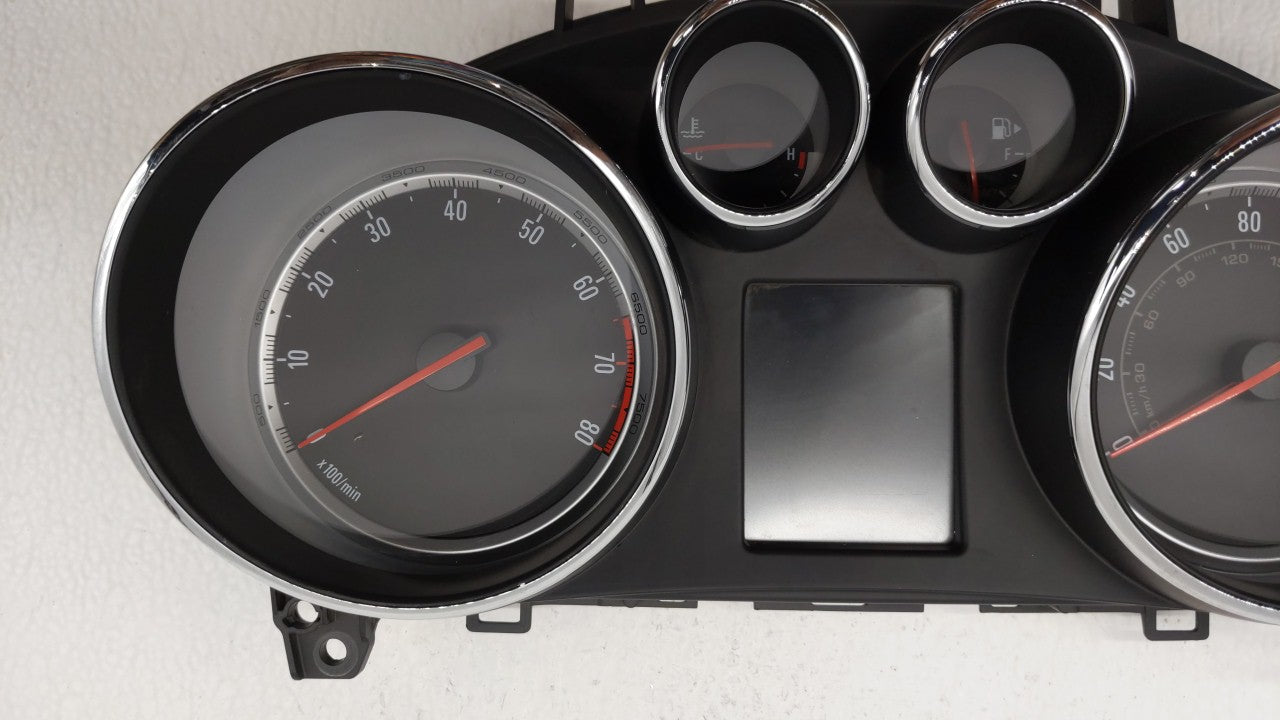 2014 Buick Encore Instrument Cluster Speedometer Gauges P/N:95375161 Fits OEM Used Auto Parts - Oemusedautoparts1.com
