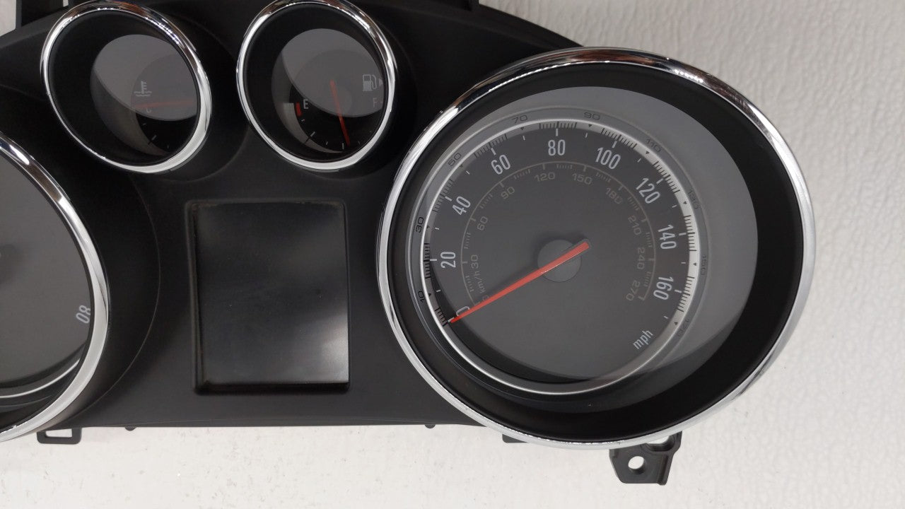 2014 Buick Encore Instrument Cluster Speedometer Gauges P/N:95375161 Fits OEM Used Auto Parts - Oemusedautoparts1.com