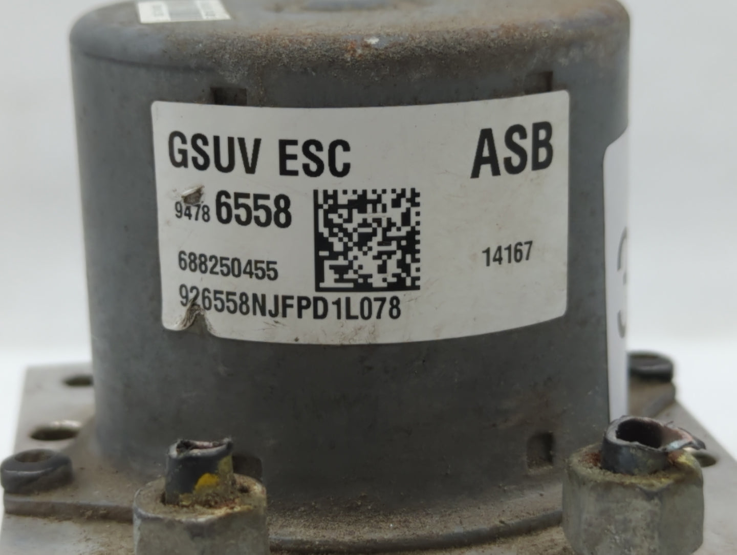 2014 Buick Encore ABS Pump Control Module Replacement P/N:95367358 94786558, 95367356 Fits Fits 2013 OEM Used Auto Parts - O