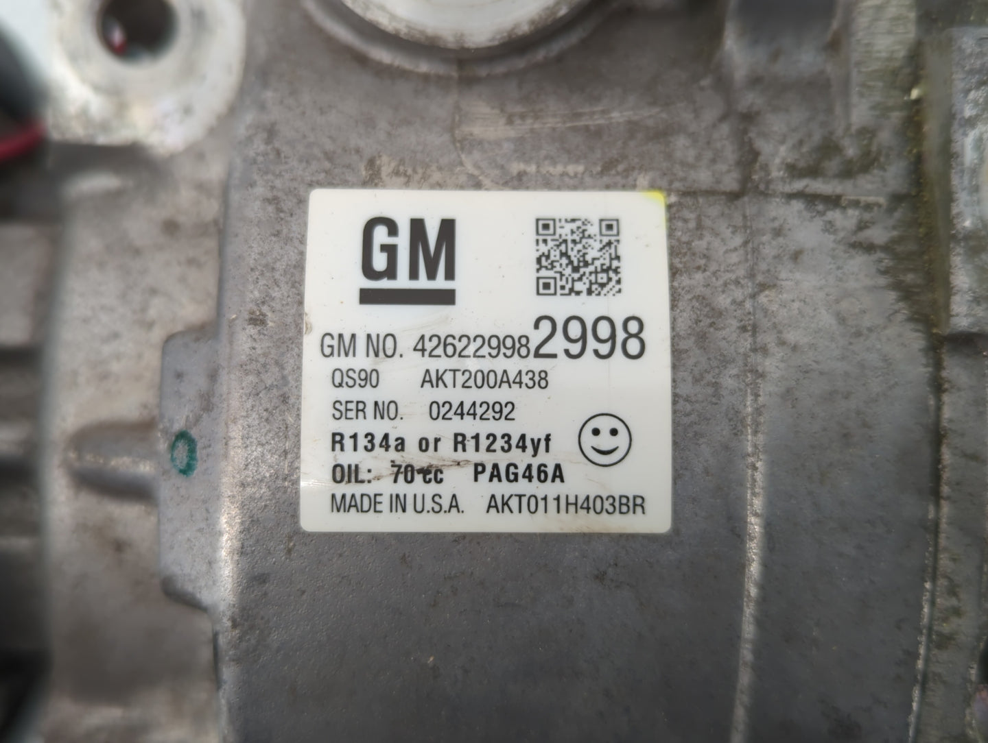 2014 Buick Encore Alternator Replacement Generator Charging Assembly Engine OEM P/N:95369542 94517789 Fits Fits 2005 OEM Use