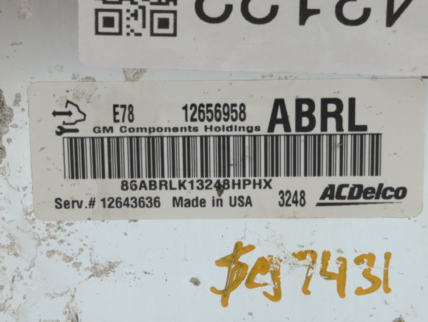 2013-2016 Buick Encore PCM Engine Control Computer ECU ECM PCU OEM P/N:12668885 12668866 Fits Fits 2011 2012 2013 2014 2015 