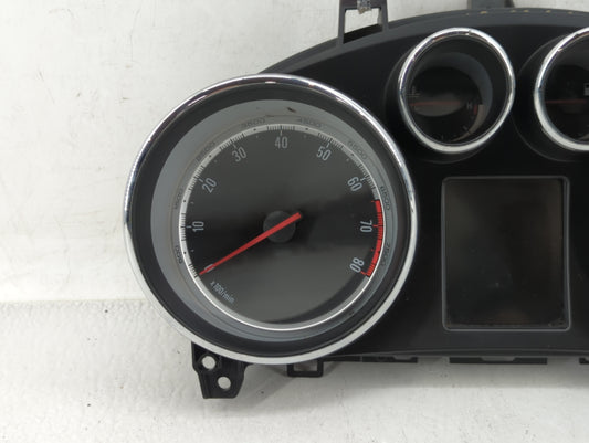 2014 Buick Encore Instrument Cluster Speedometer Gauges P/N:95375179 95375161 Fits OEM Used Auto Parts