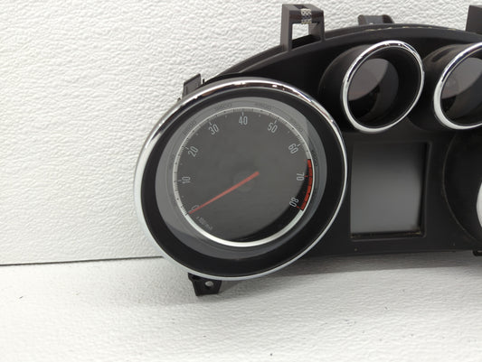 2014 Buick Encore Instrument Cluster Speedometer Gauges P/N:95375179 95375161 Fits OEM Used Auto Parts