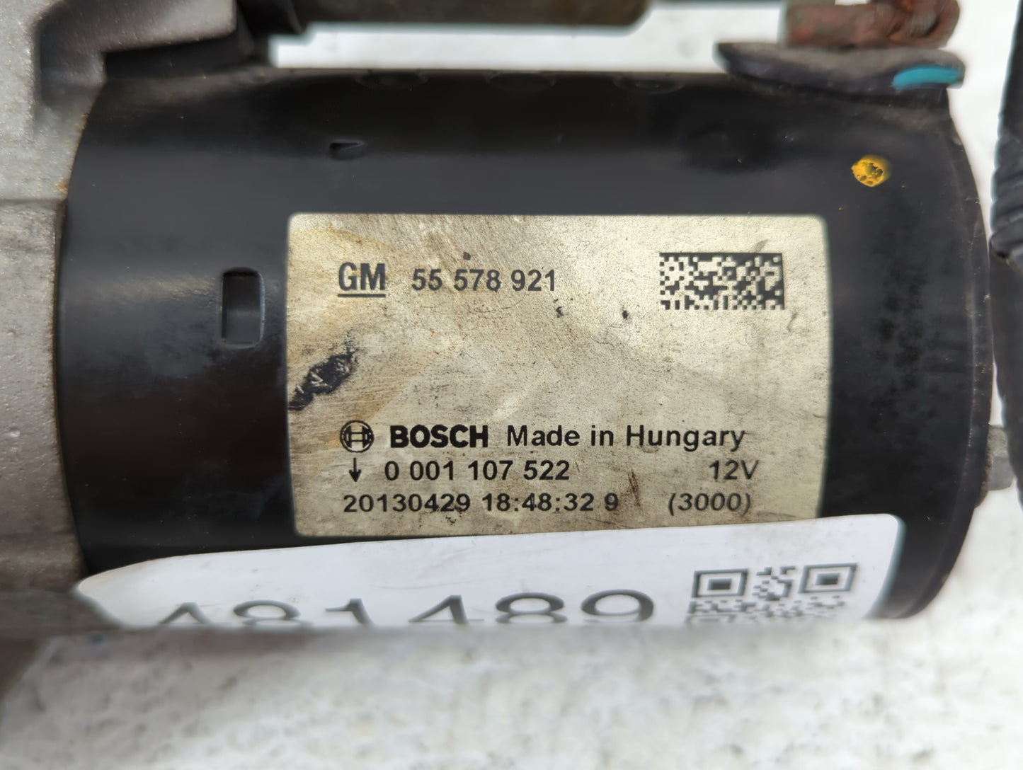 2014-2021 Buick Encore Car Starter Motor Solenoid OEM P/N:55 578 921 25 200 067 Fits Fits 2014 2015 2016 2017 2018 2019 2020