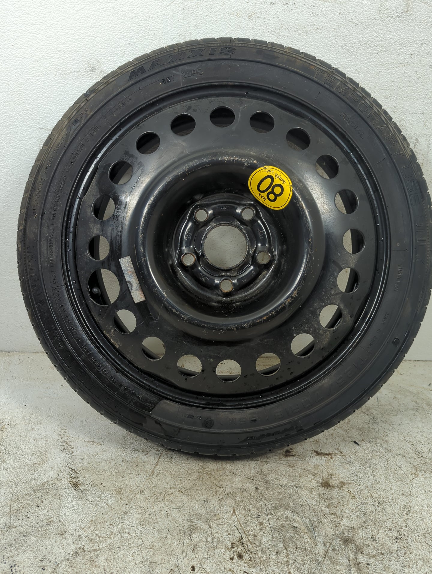2014 Buick Encore Spare Donut Tire Wheel Rim Oem - Oemusedautoparts1.com