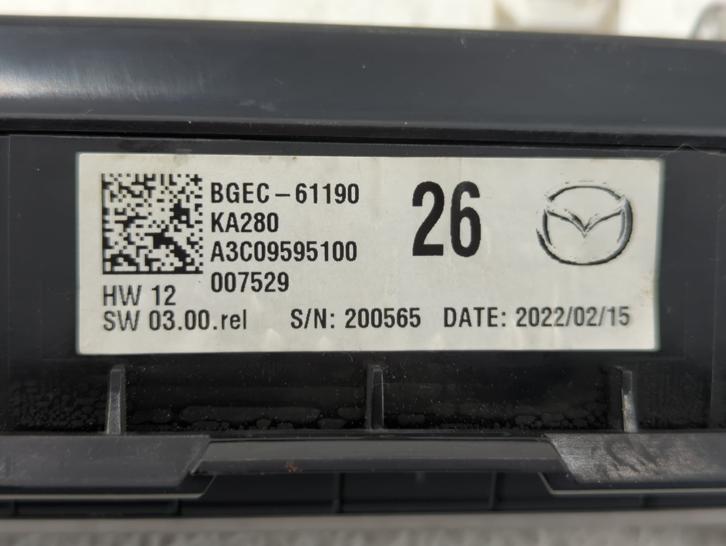 2013-2016 Buick Encore Radio AM FM Cd Player Receiver Replacement P/N:BGEC-61190 Fits Fits 2013 2014 2015 2016 OEM Used Auto