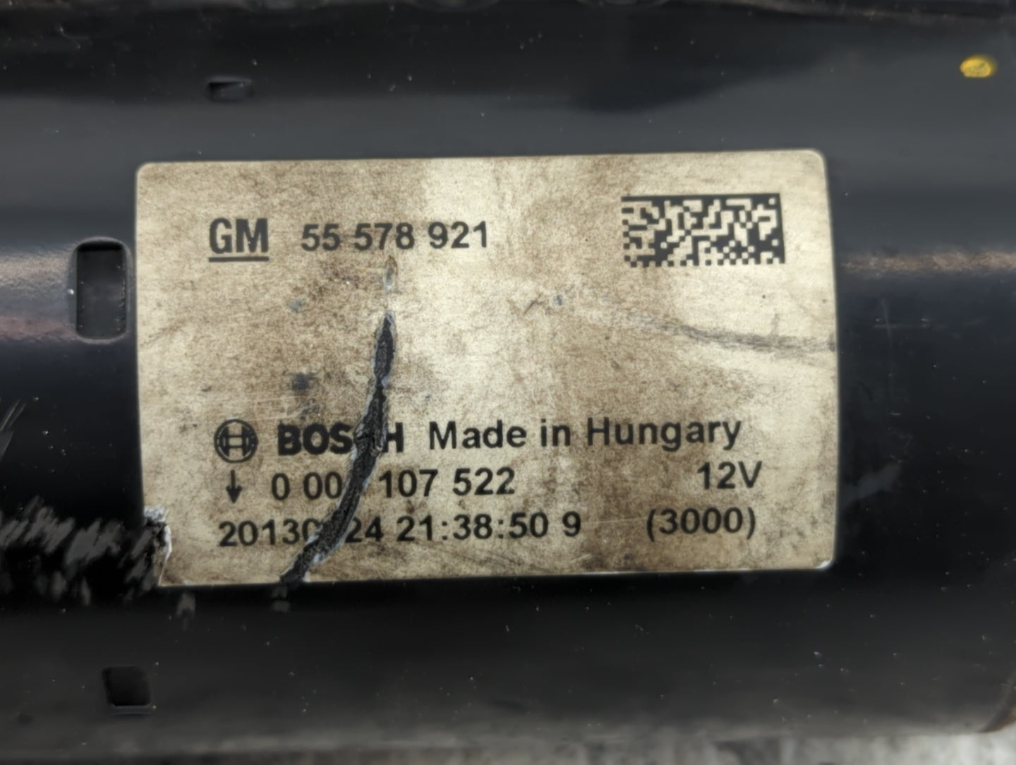 2014-2021 Buick Encore Car Starter Motor Solenoid OEM P/N:55 578 921 Fits Fits 2014 2015 2016 2017 2018 2019 2020 2021 OEM U