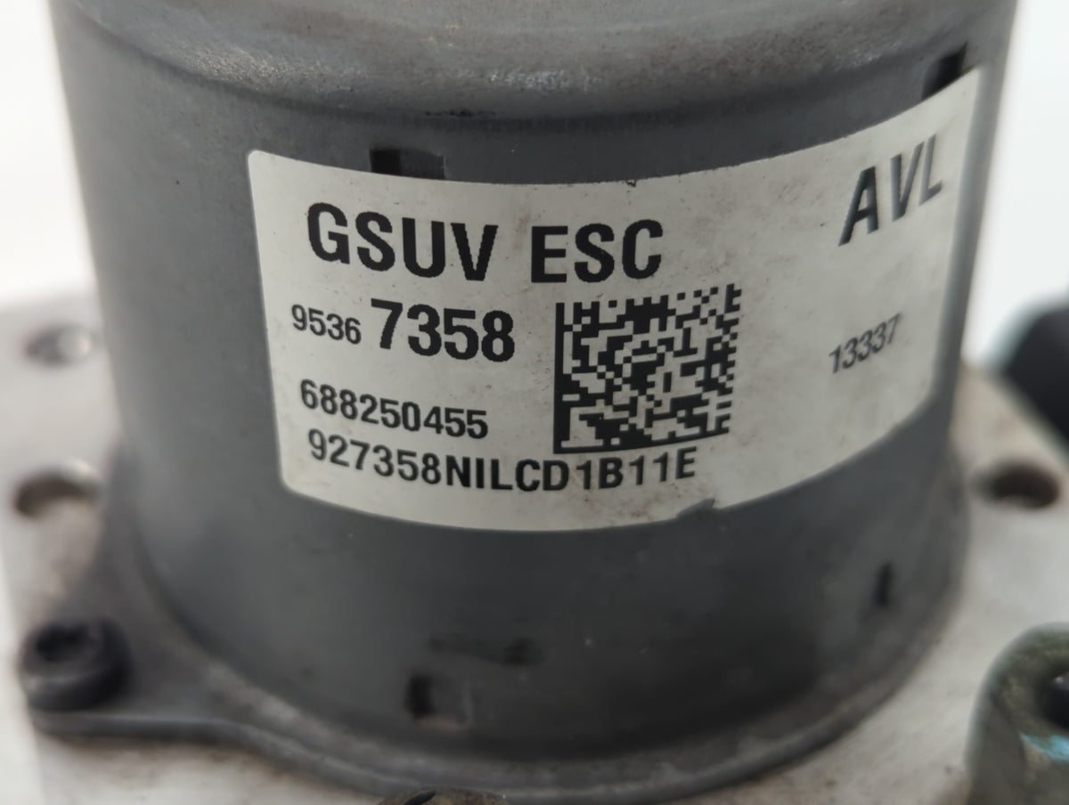 2014 Buick Encore Anti-Lock Brake ABS Pump Module Actuator OEM P/N:95367356 95367358 Fits Fits 2013 OEM Used Auto Parts - Oe