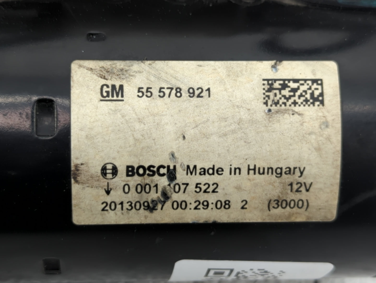 2014-2021 Buick Encore Car Starter Motor Solenoid OEM P/N:55 578 921 Fits Fits 2014 2015 2016 2017 2018 2019 2020 2021 OEM U