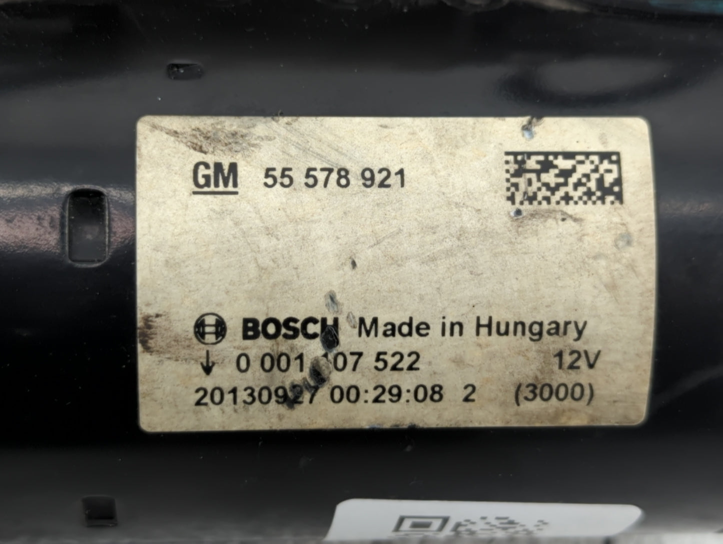 2014-2021 Buick Encore Car Starter Motor Solenoid OEM P/N:55 578 921 Fits Fits 2014 2015 2016 2017 2018 2019 2020 2021 OEM U