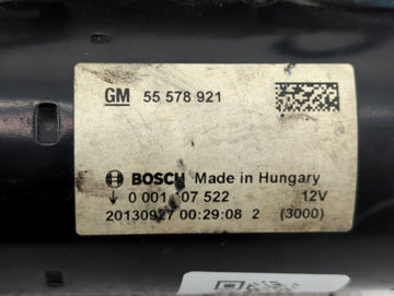2014-2021 Buick Encore Car Starter Motor Solenoid OEM P/N:55 578 921 Fits Fits 2014 2015 2016 2017 2018 2019 2020 2021 OEM Used Auto Parts