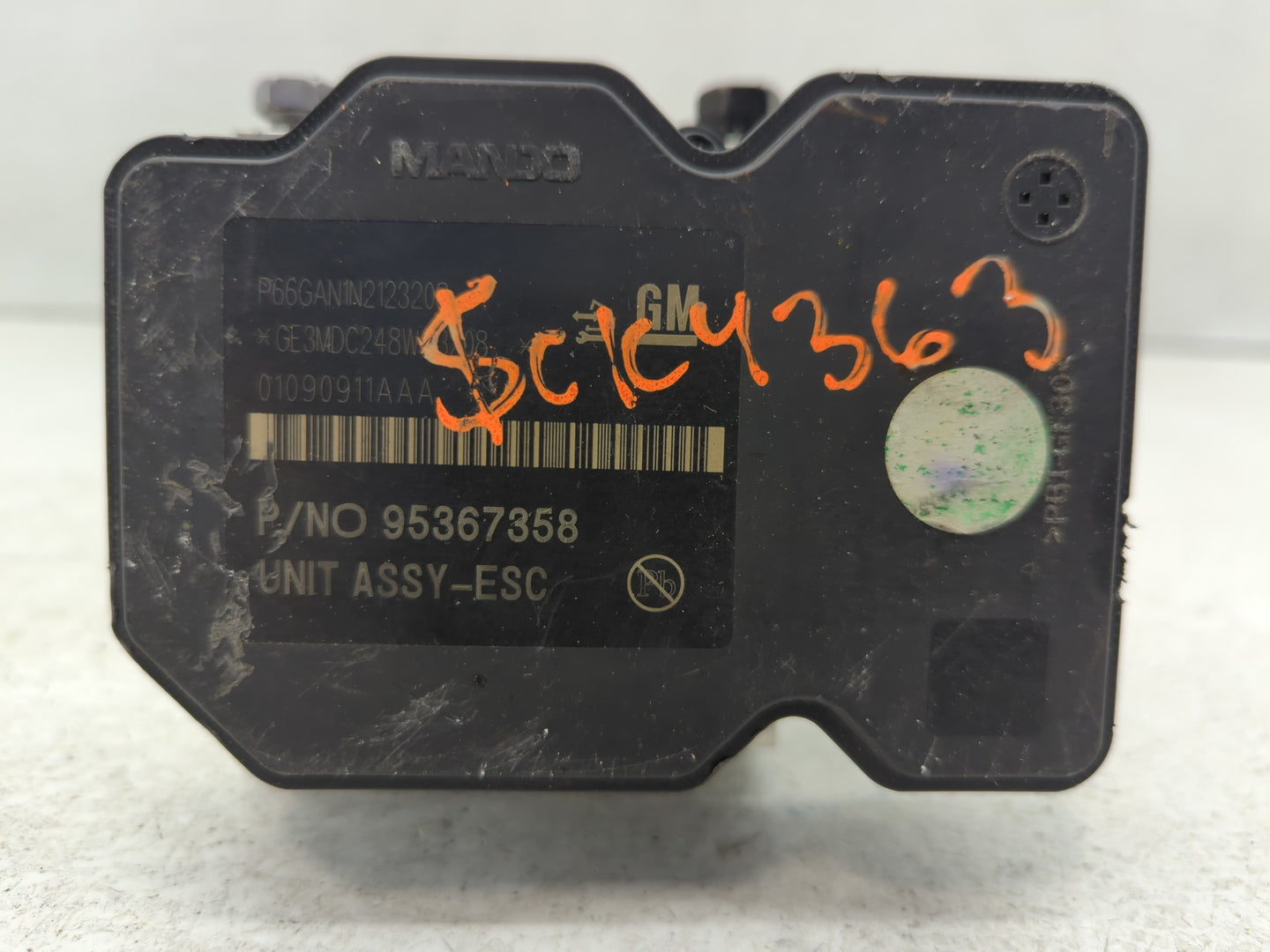 2014 Buick Encore ABS Pump Control Module Replacement P/N:95367358 95367356 Fits Fits 2013 OEM Used Auto Parts - Oemusedauto
