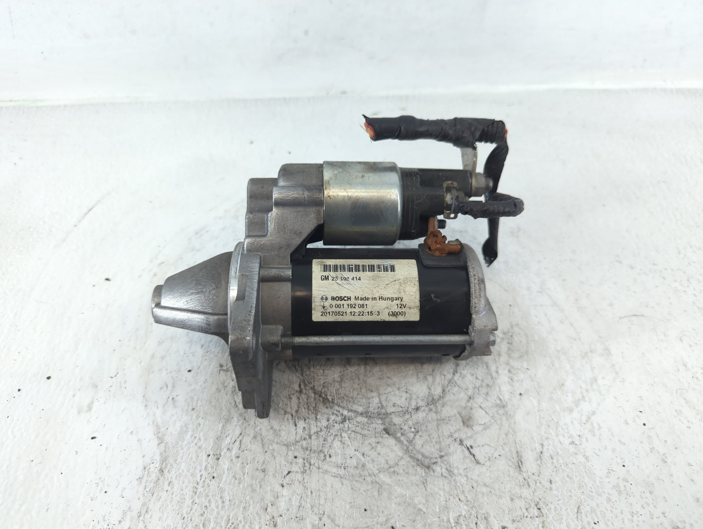 2014-2021 Buick Encore Car Starter Motor Solenoid OEM P/N:20170521 0 001 192 081 Fits Fits 2014 2015 2016 2017 2018 2019 202