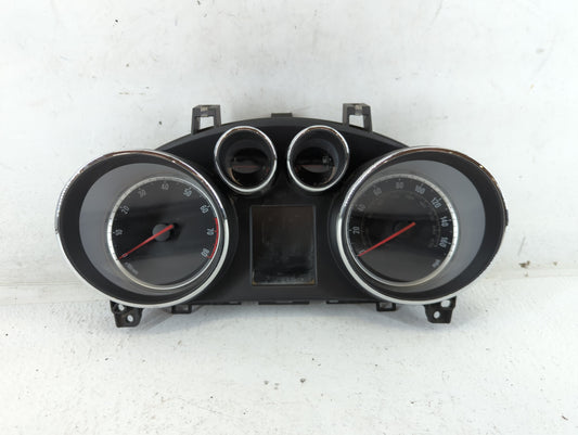 2014 Buick Encore Instrument Cluster Speedometer Gauges P/N:95375161 Fits OEM Used Auto Parts - Oemusedautoparts1.com
